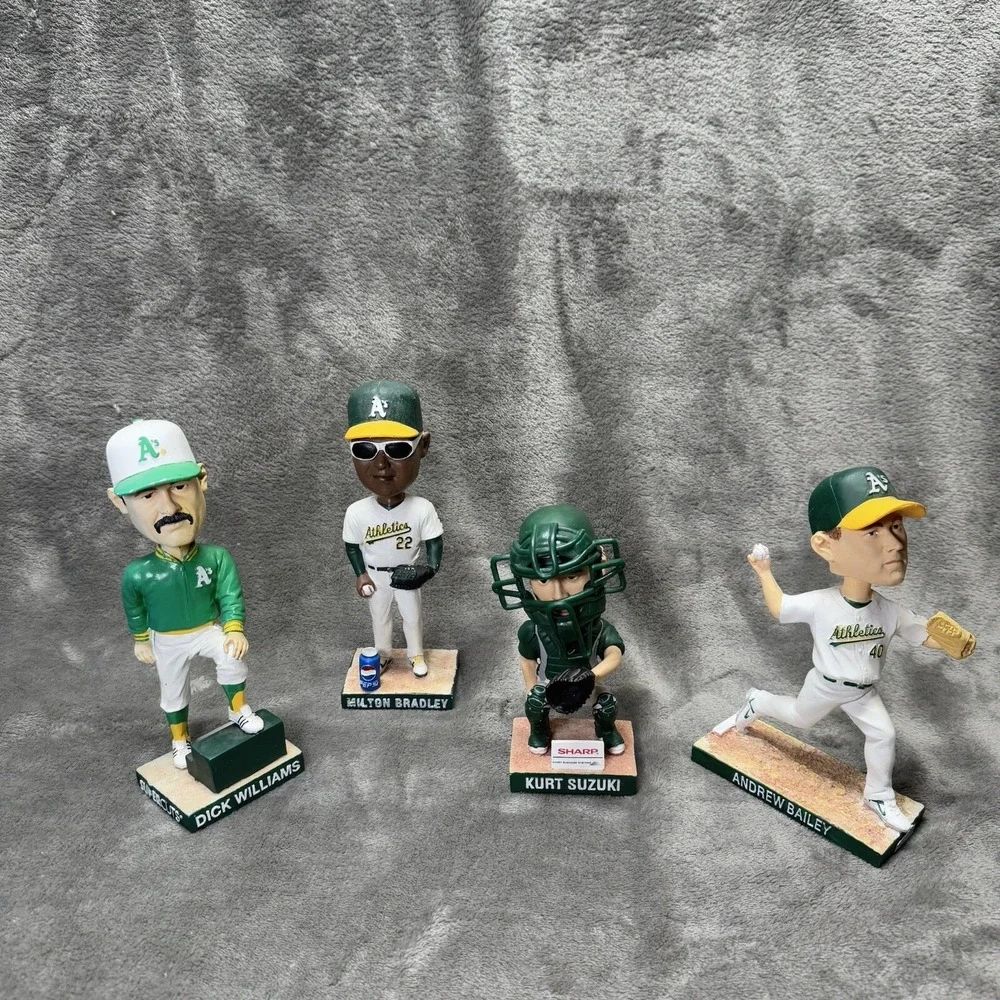 Oakland A's‎ Bobblehead Lot Game Give Giveaway 2008-2010
